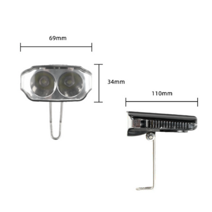 Strong Low Beam Front Light with Horn