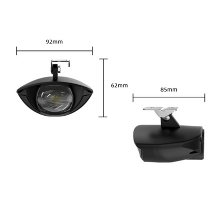 Cat Eye Low Beam Front Light with Horn