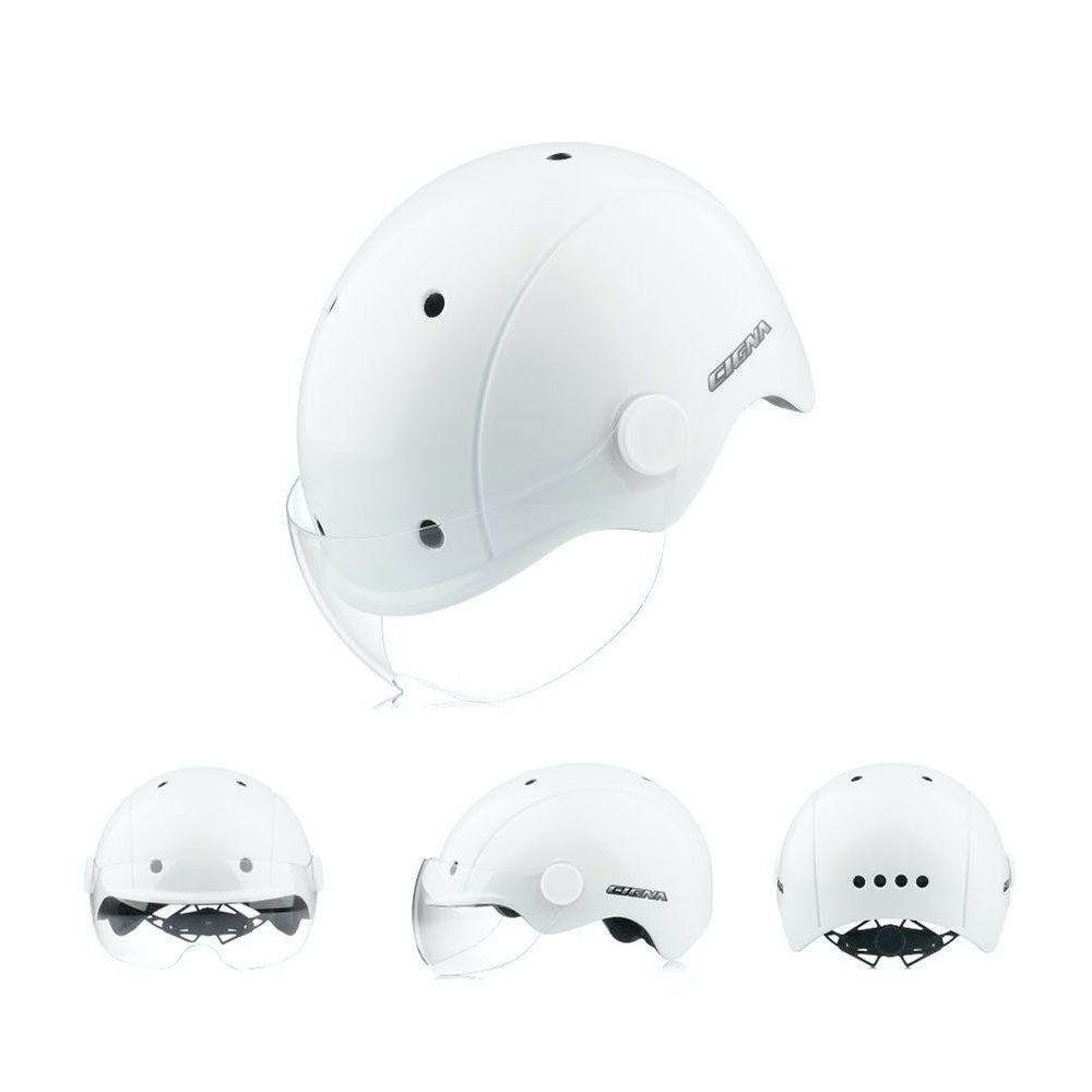 E-Bike Helmet with Adjustable Visor