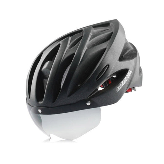 Bike Helmet with 21 Vents and Removable Visor