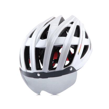 Bike Helmet with 26 Vents and Removable Visor