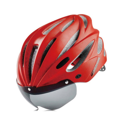 Bike Helmet with 19 Vents and Removable Visor