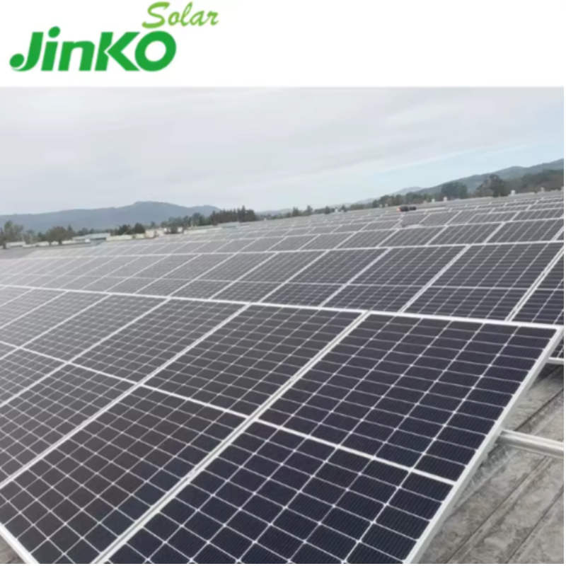 Jinko 585W N type Bifacial Mono Solar Panel Double Glass