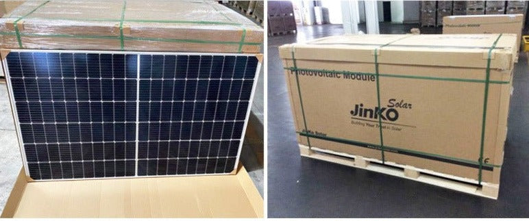 Jinko 585W N type Bifacial Mono Solar Panel Double Glass