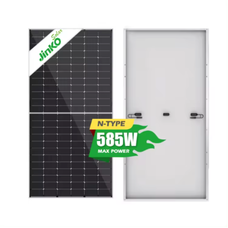 Jinko 585W N type Mono Solar Panel Single Glass