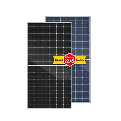 580W N Type Bifacial Mono Solar Panel Double Glass