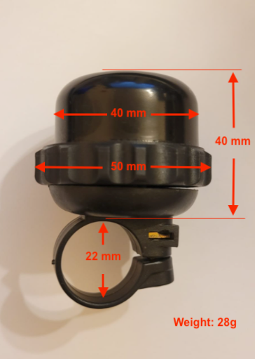 Aluminium Rotating Bike Bell